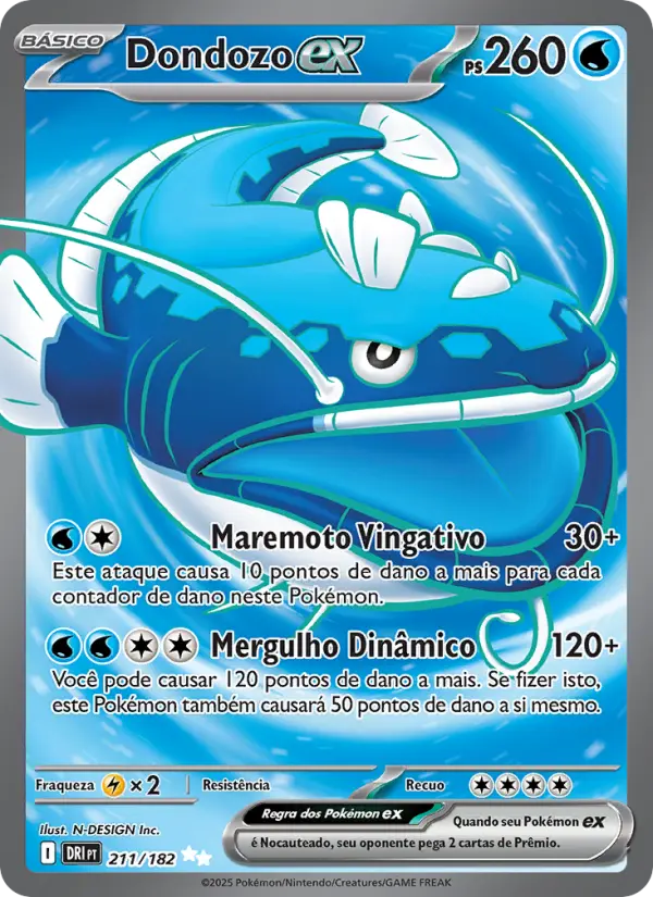 Dondozo ex 211/182