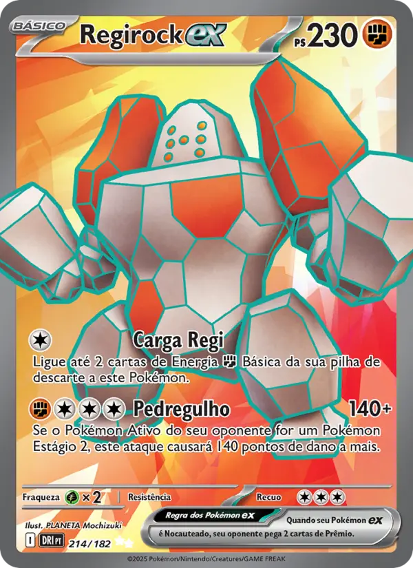 Regirock ex 214/182