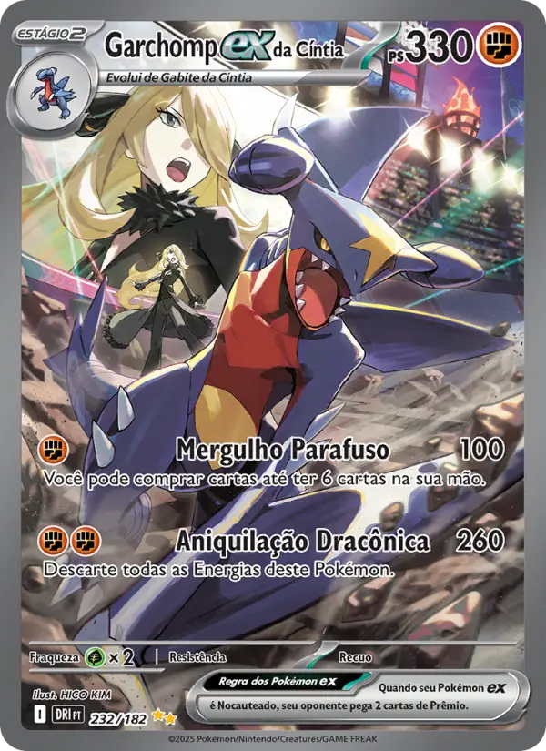 Garchomp ex da Cíntia 232/182