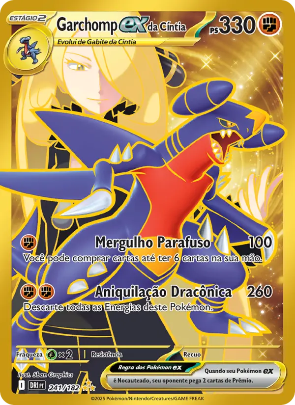 Garchomp ex da Cíntia 241/182