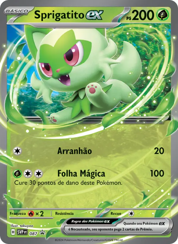 Sprigatito ex 087/225