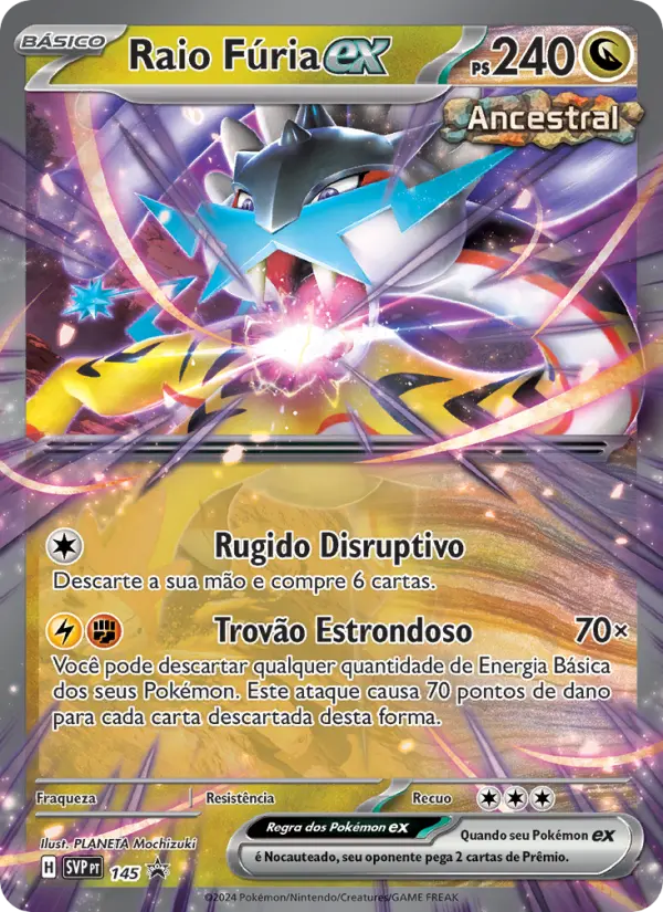 Raio Fúria ex 145/225