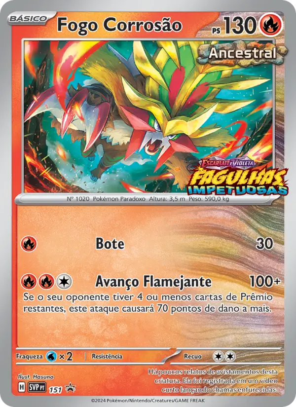 Fogo Corrosão 151/225