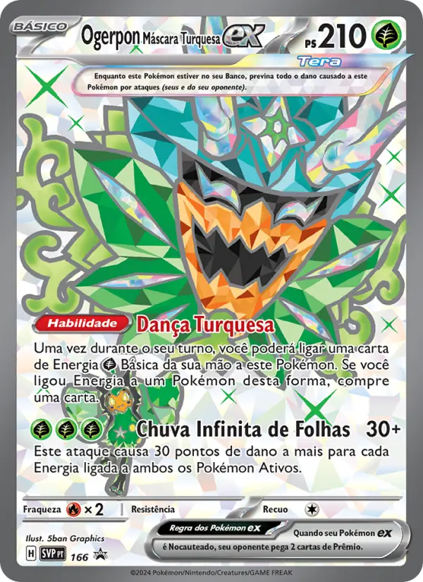 Ogerpon Máscara Turquesa ex 166/225