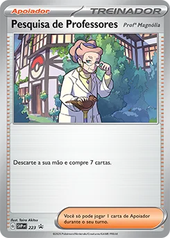 Carta Pesquisa de Professores — SVP Black Star Promos 223/225
