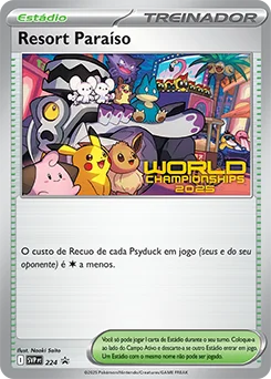 Carta Resort Paraíso — SVP Black Star Promos 224/225