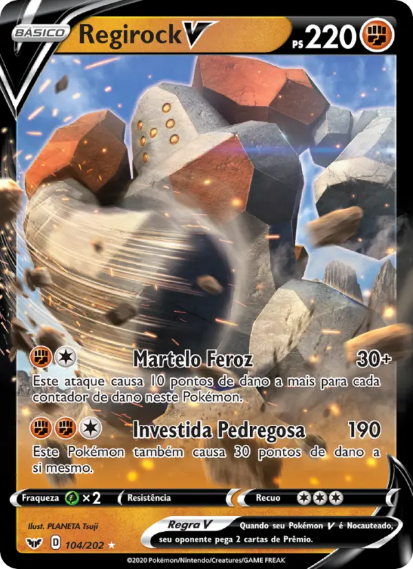 Regirock V 104/202