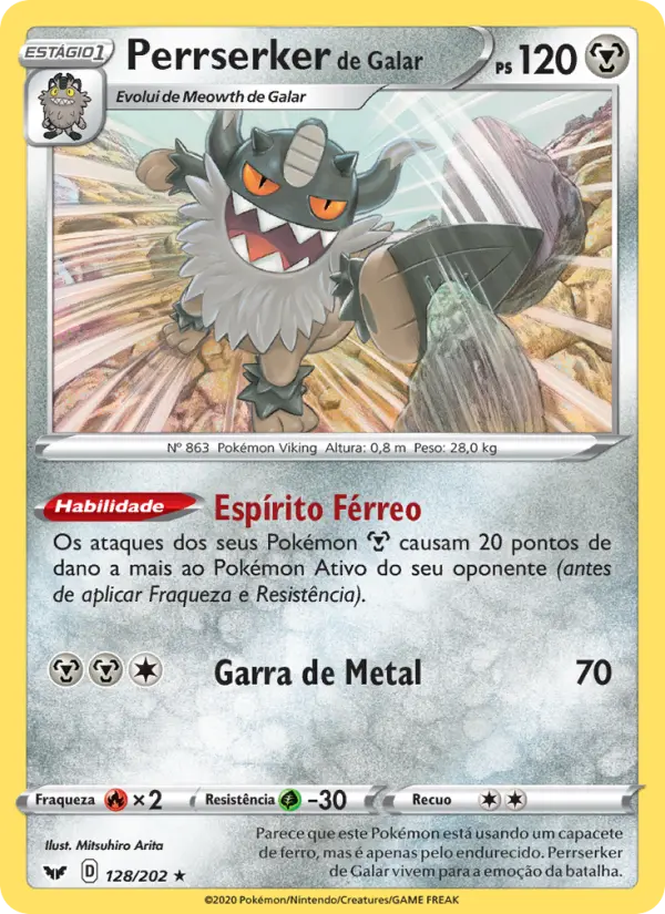 Perrserker de Galar 128/202