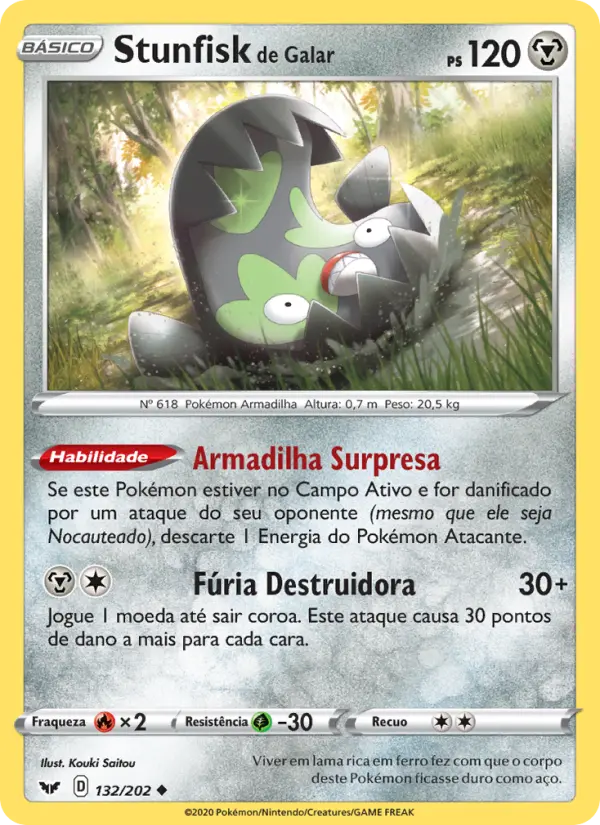 Stunfisk de Galar 132/202