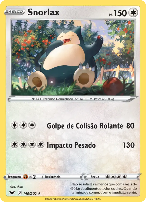 Snorlax 140/202