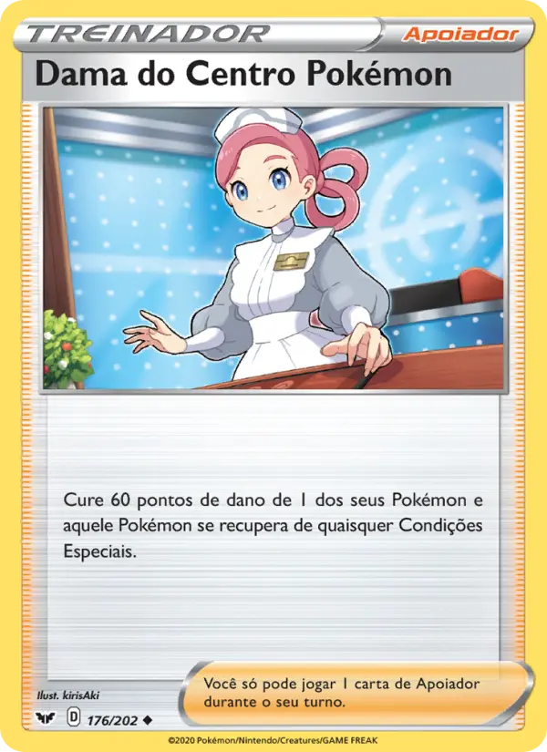 Dama do Centro Pokémon 176/202