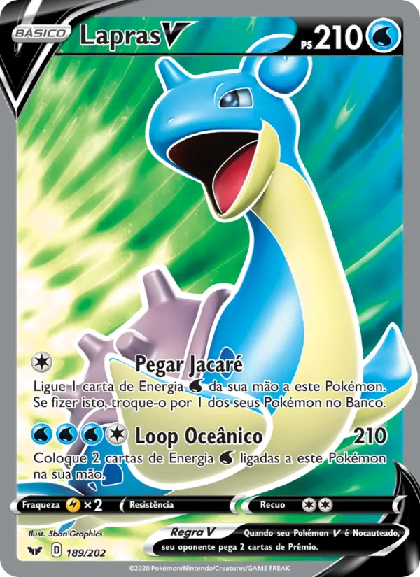 Lapras V 189/202