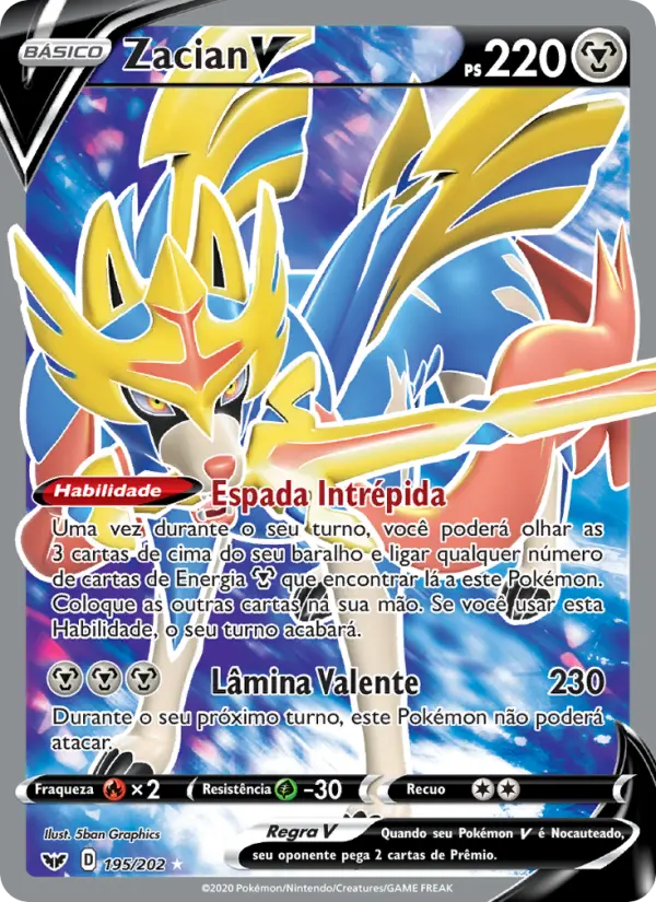 Zacian V 195/202