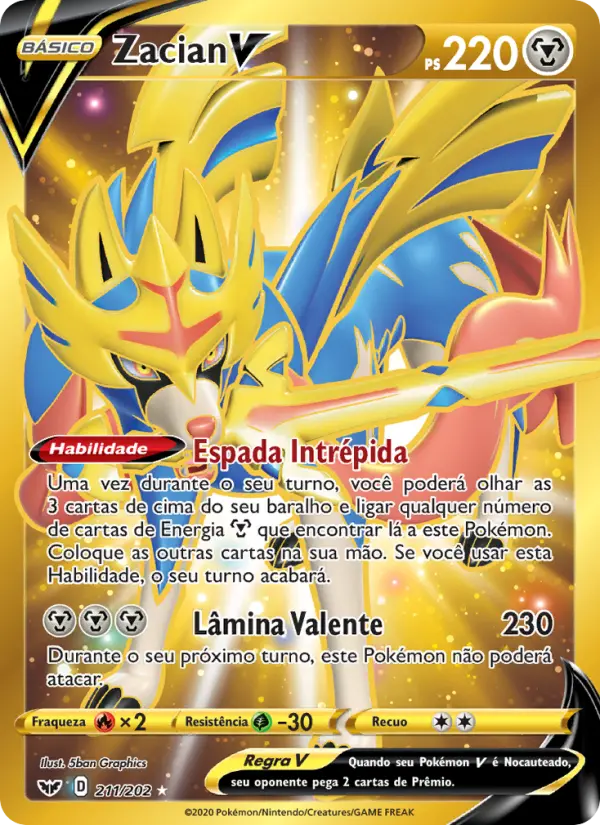 Zacian V 211/202