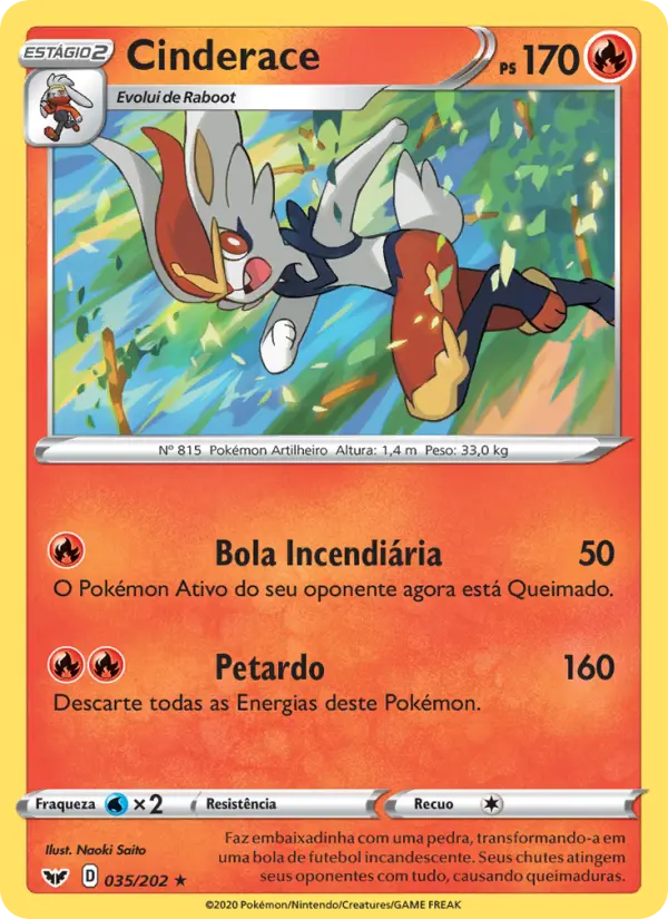 Cinderace 35/202