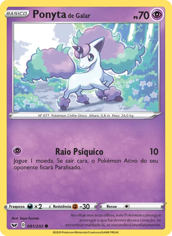 Ponyta de Galar 81/202