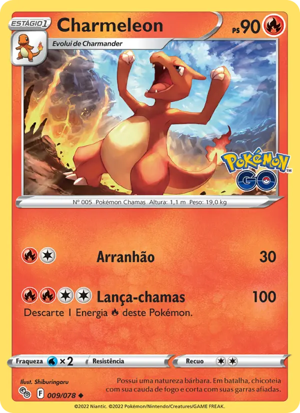 Charmeleon 009/78