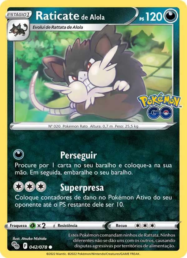 Raticate de Alola 042/78