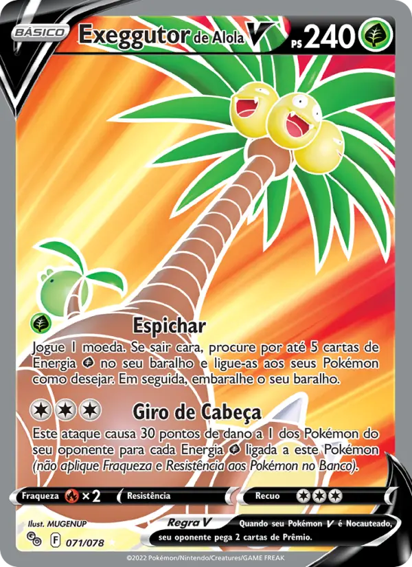 Exeggutor de Alola V 071/78