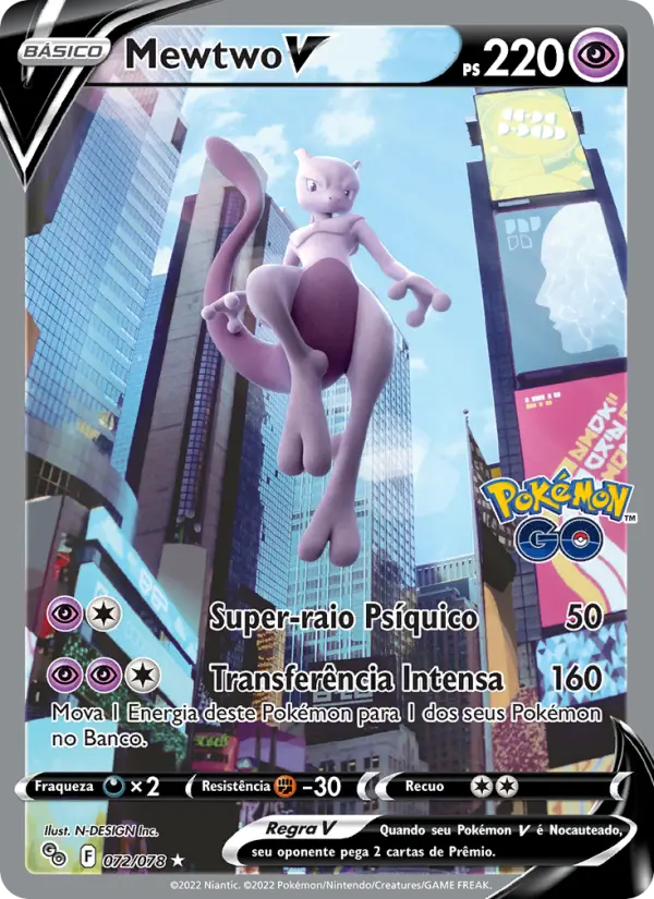 Mewtwo V 072/78