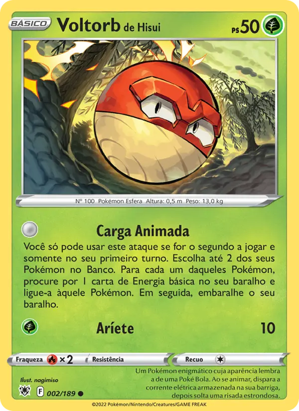 Voltorb de Hisui 002/189