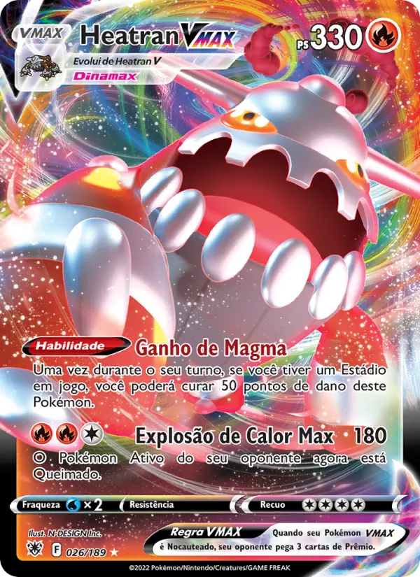 Heatran VMAX 026/189