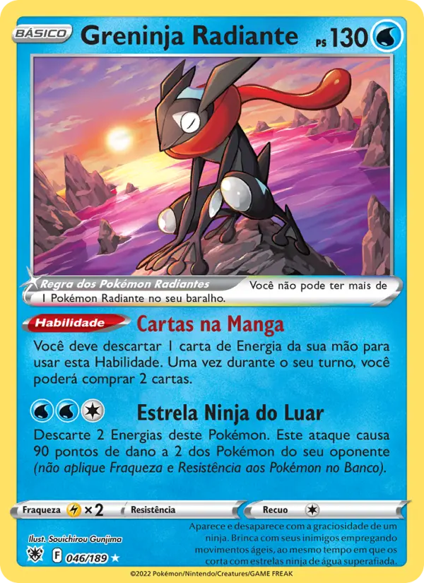 Greninja Radiante 046/189