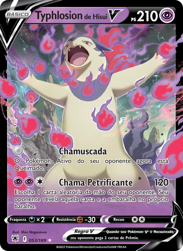 Typhlosion de Hisui V 053/189