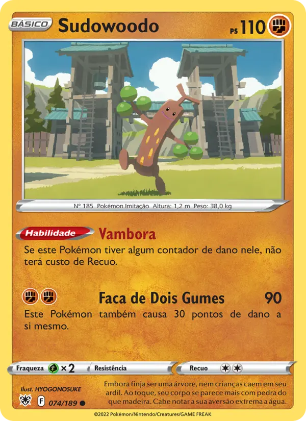 Sudowoodo 074/189