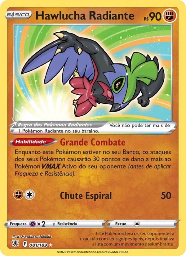 Hawlucha Radiante 081/189
