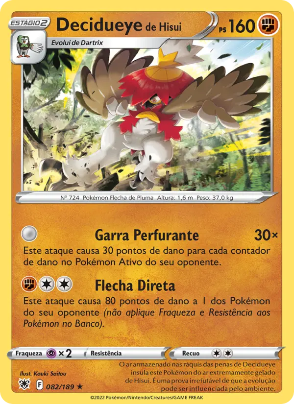 Decidueye de Hisui 082/189