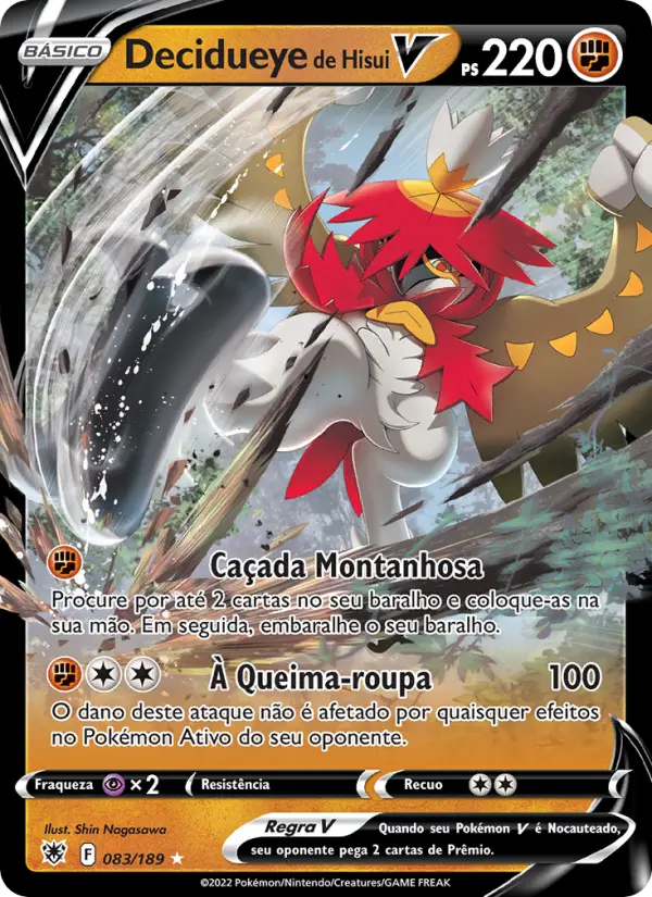 Decidueye de Hisui V 083/189