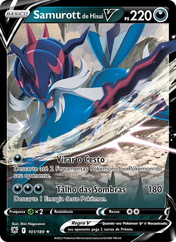 Samurott de Hisui V 101/189