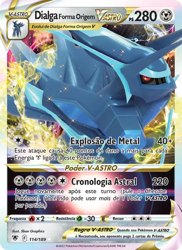 Dialga Forma Origem V-ASTRO 114/189