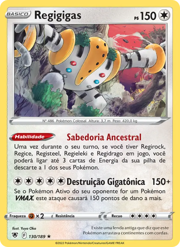Regigigas 130/189