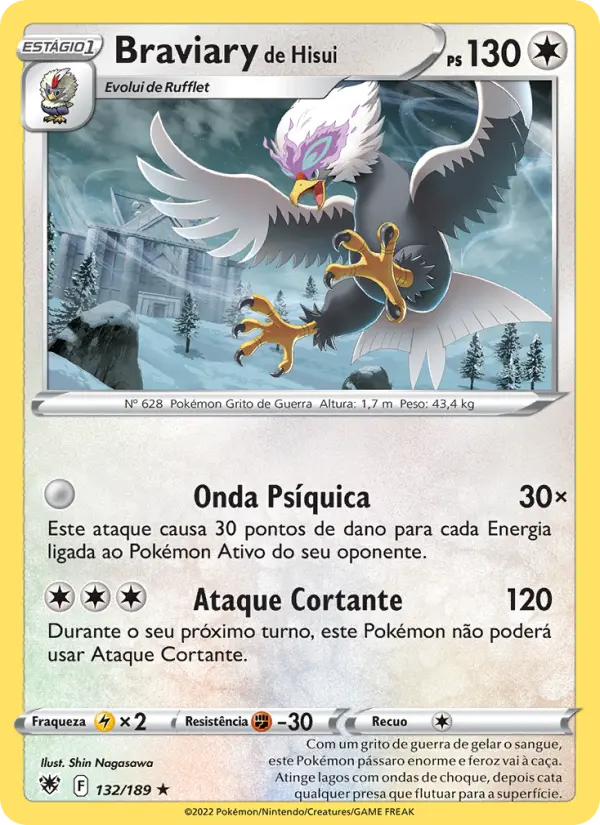 Braviary de Hisui 132/189