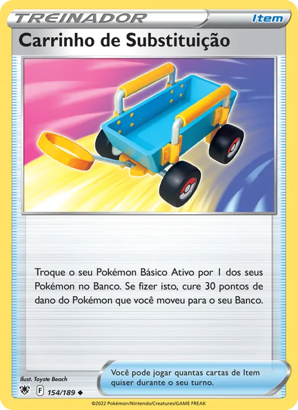 Carrinho de Substituição 154/189