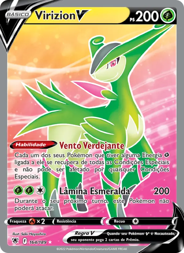 Virizion V 164/189