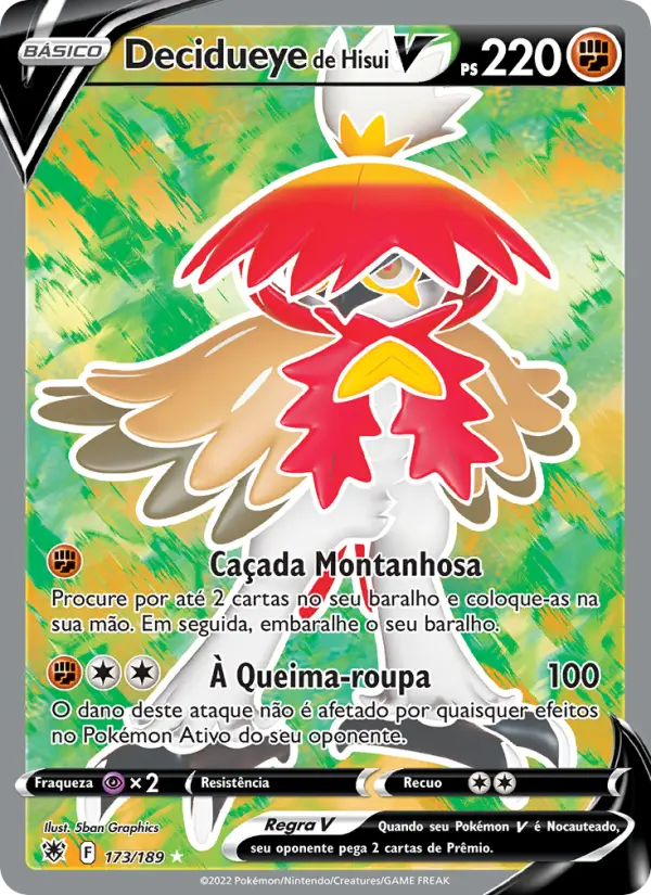 Decidueye de Hisui V 173/189