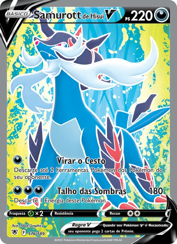 Samurott de Hisui V 176/189