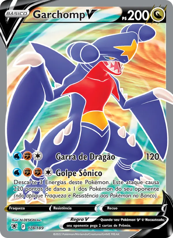 Garchomp V 178/189