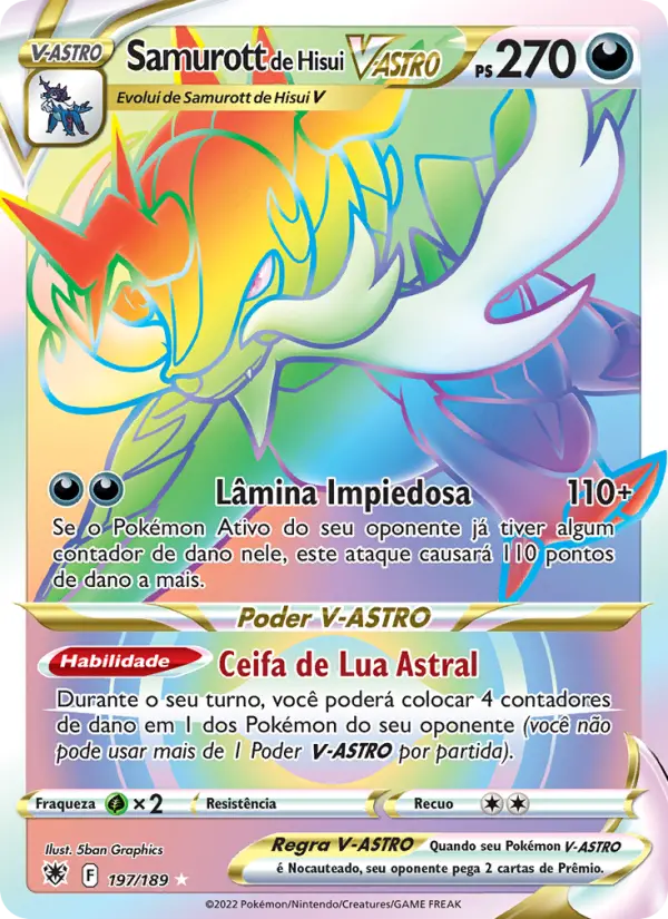 Samurott de Hisui V-ASTRO 197/189