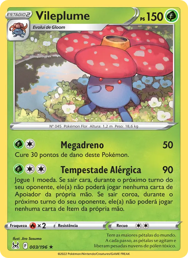 Vileplume 003/196