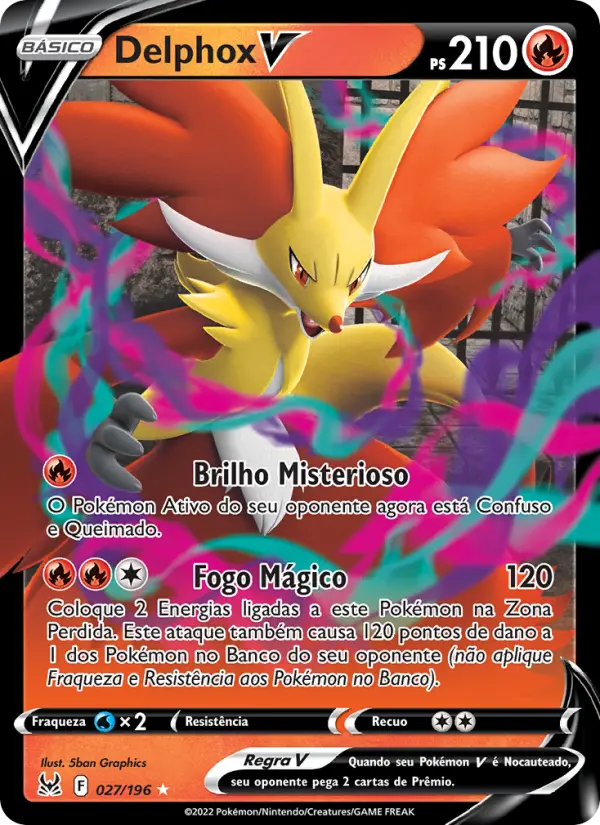 Delphox V 027/196