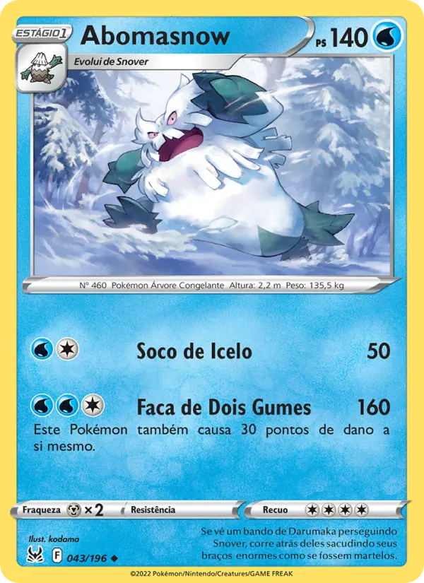Abomasnow 043/196