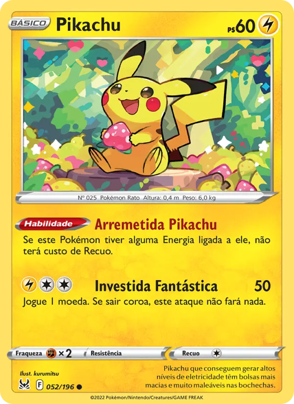 Pikachu 052/196