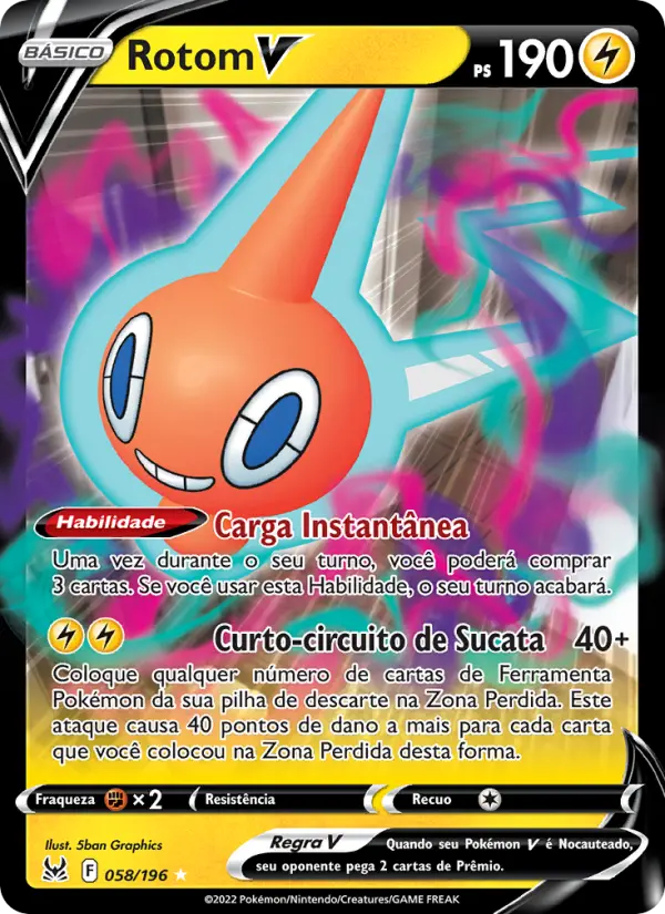 Rotom V 058/196