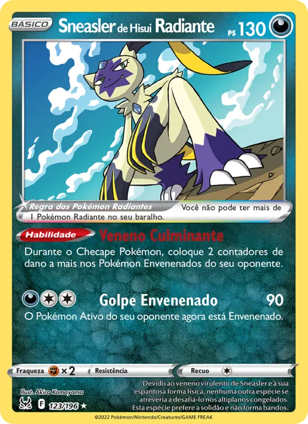 Sneasler de Hisui Radiante 123/196