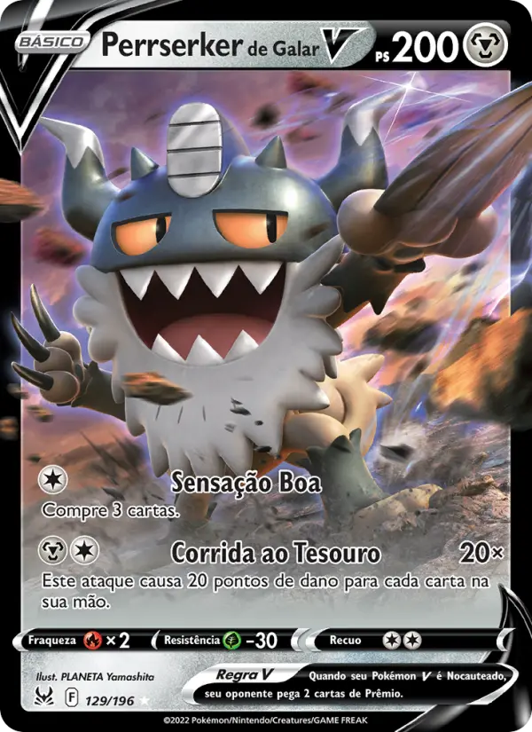 Perrserker de Galar V 129/196