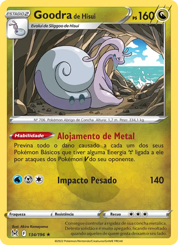 Goodra de Hisui 134/196